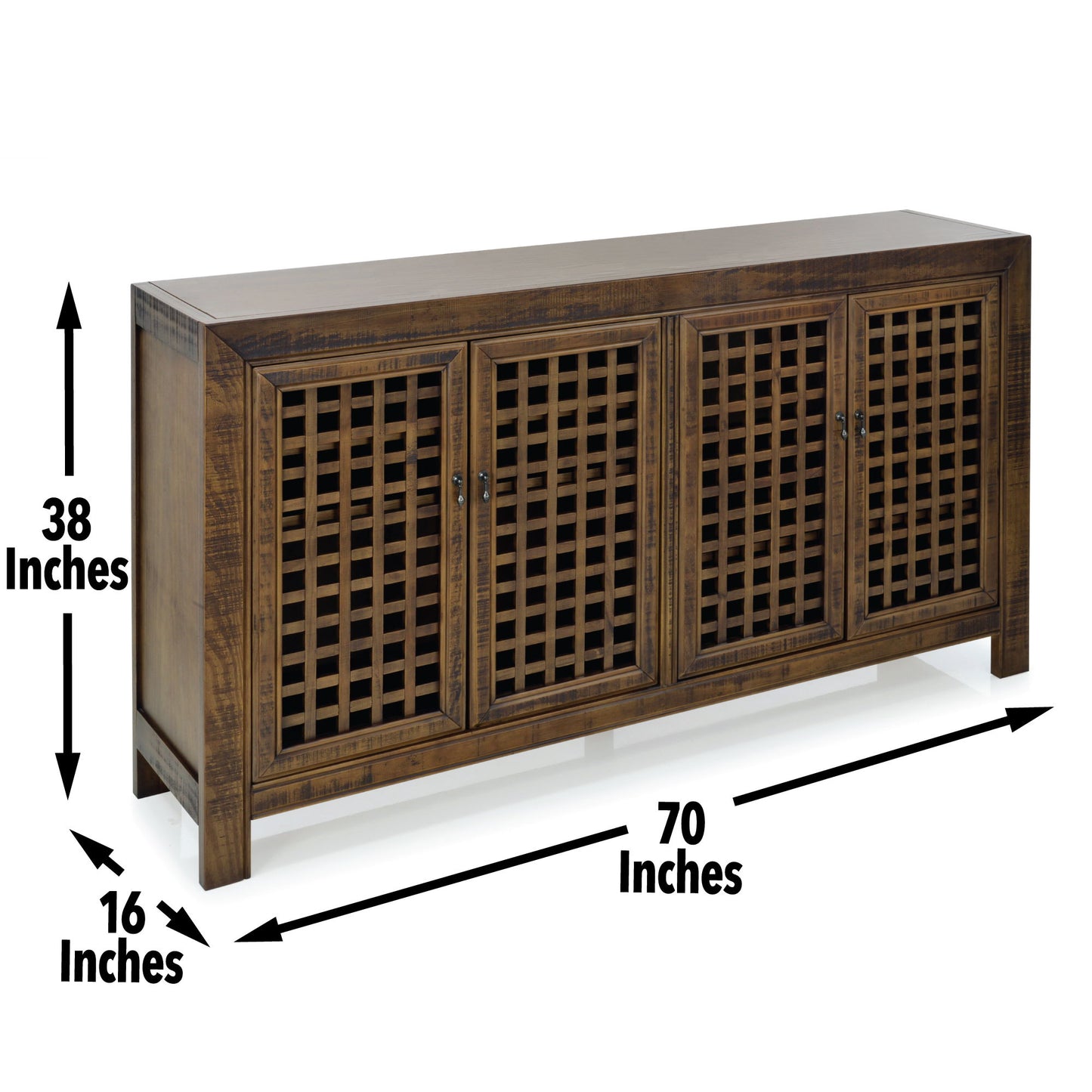 Rio - 4 Door Accent Cabinet