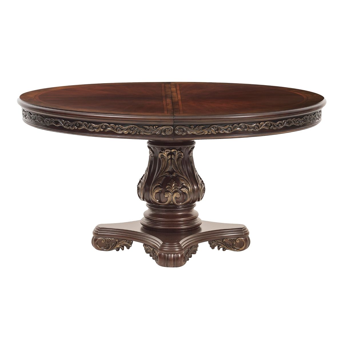 Deryn Park -7 Piece Dining Room Set (Dining Table, 2 Arm Chairs And 4 Side Chairs) - Cherry