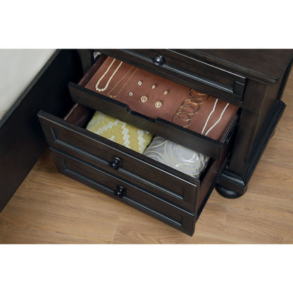 Begonia - Nightstand With Hidden Drawer - Brown