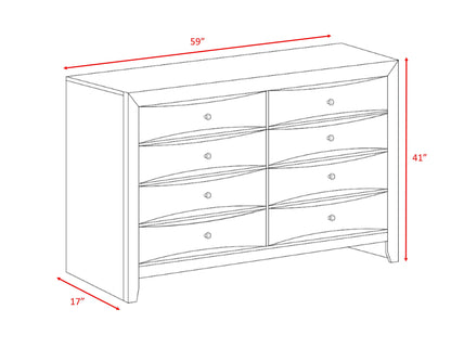 Emily - 8-Drawer Dresser