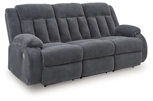 Greely Bend - Reclining Power Sofa With Drop Down Table