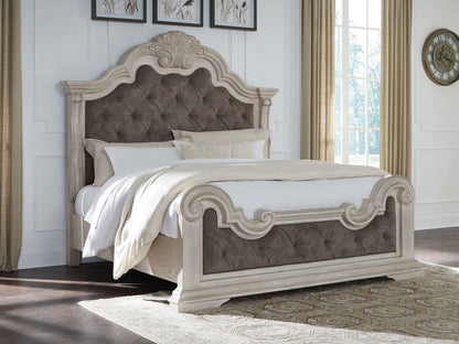 Andonhall - Upholstered Panel Bed