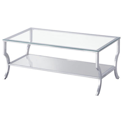 Saide - Glass Top Coffee And End Table Set