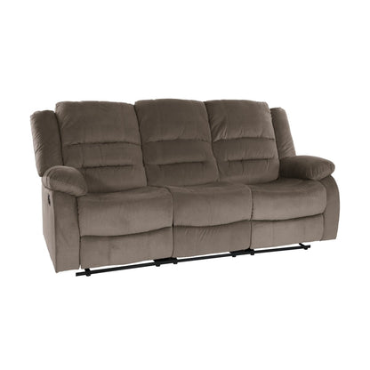 Jarita - Double Reclining Sofa - Chocolate