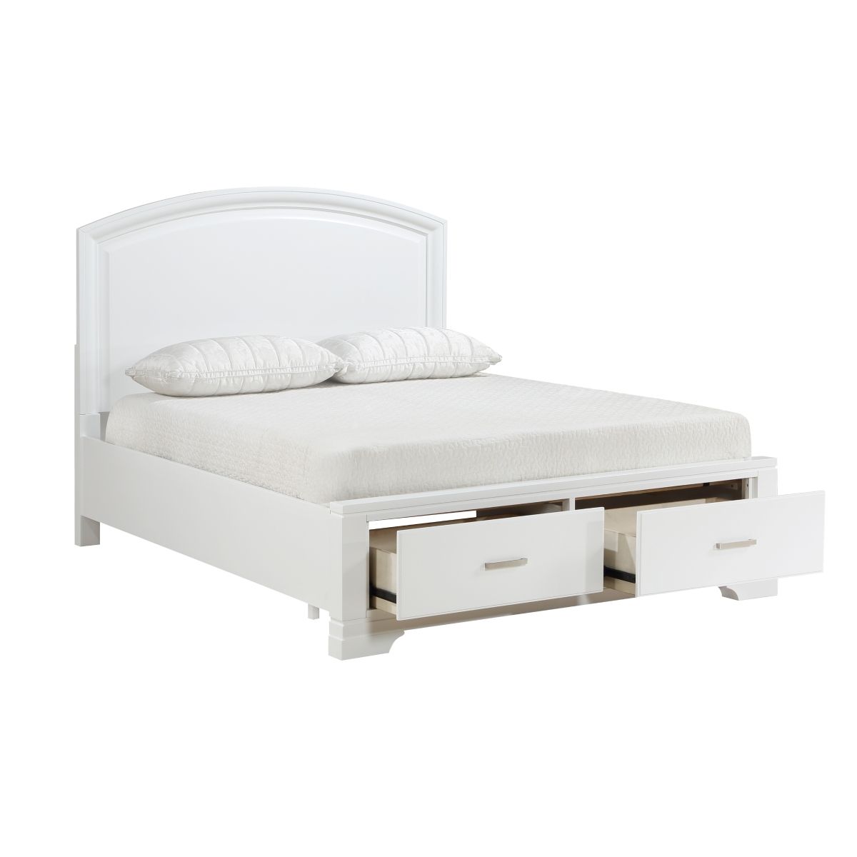 Hudson - Platform Bed With Storage Footboard