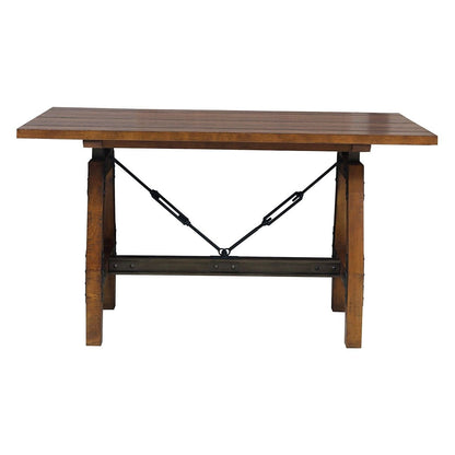 Holverson - 5 Piece Dining Room Set (Table & 4 Side Chairs) - Brown / Gray