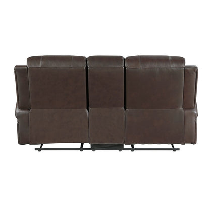 Austin - Double Reclining Loveseat With Center Console -