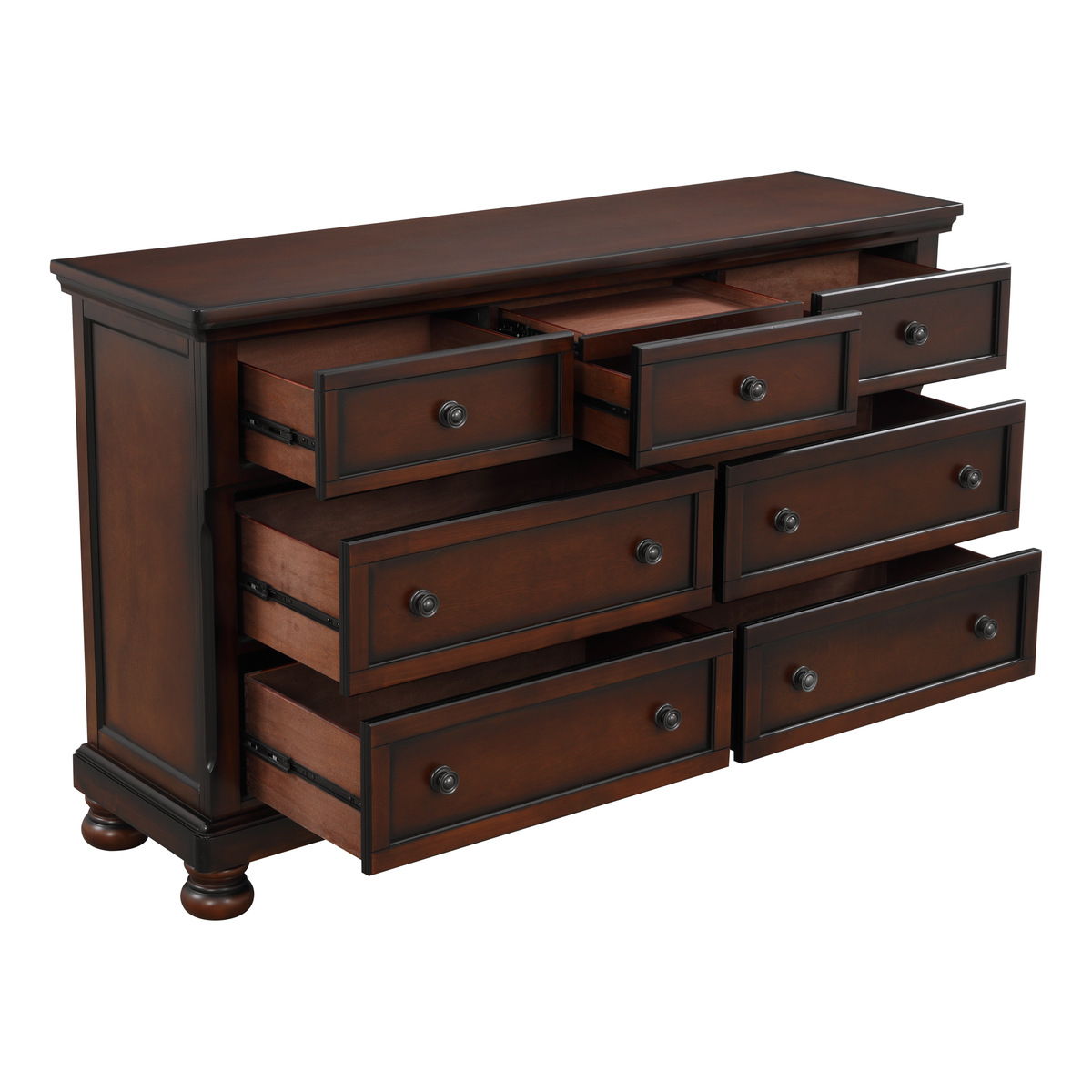 Cumberland - Dresser, Hidden Drawer - Brown