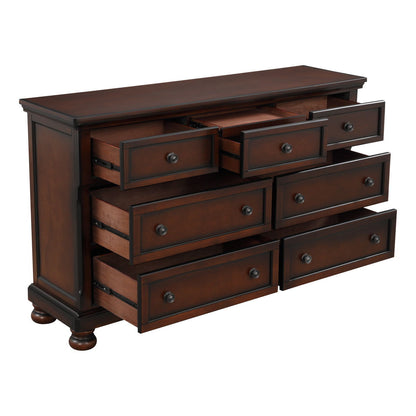 Cumberland - Dresser, Hidden Drawer - Brown