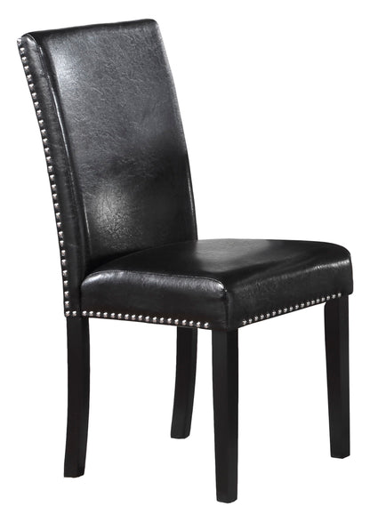 Varley - Nailhead Dining Chair (Set of 2) - Black