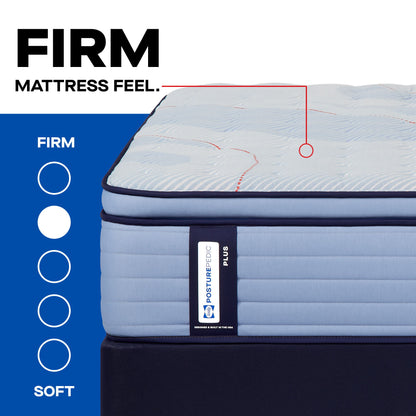 Posturepedic Plus - Plainfield Euro Pillow Top Firm