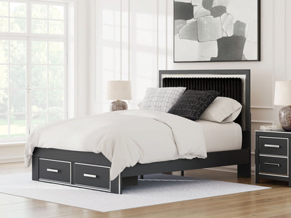 Birmonton - Upholstered Panel Bed
