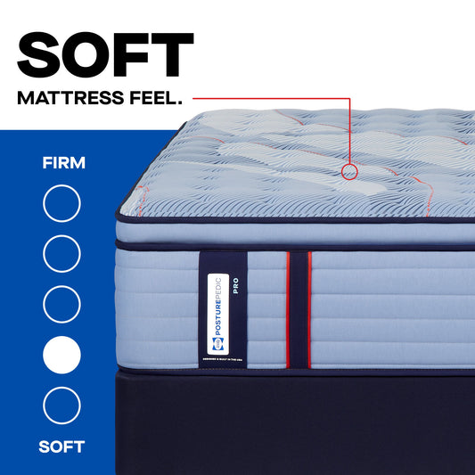Posturepedic Pro - Reno Euro Pillow Top Soft