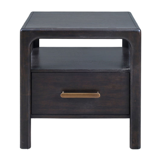 Sigmund - Nightstand - Dark Brown