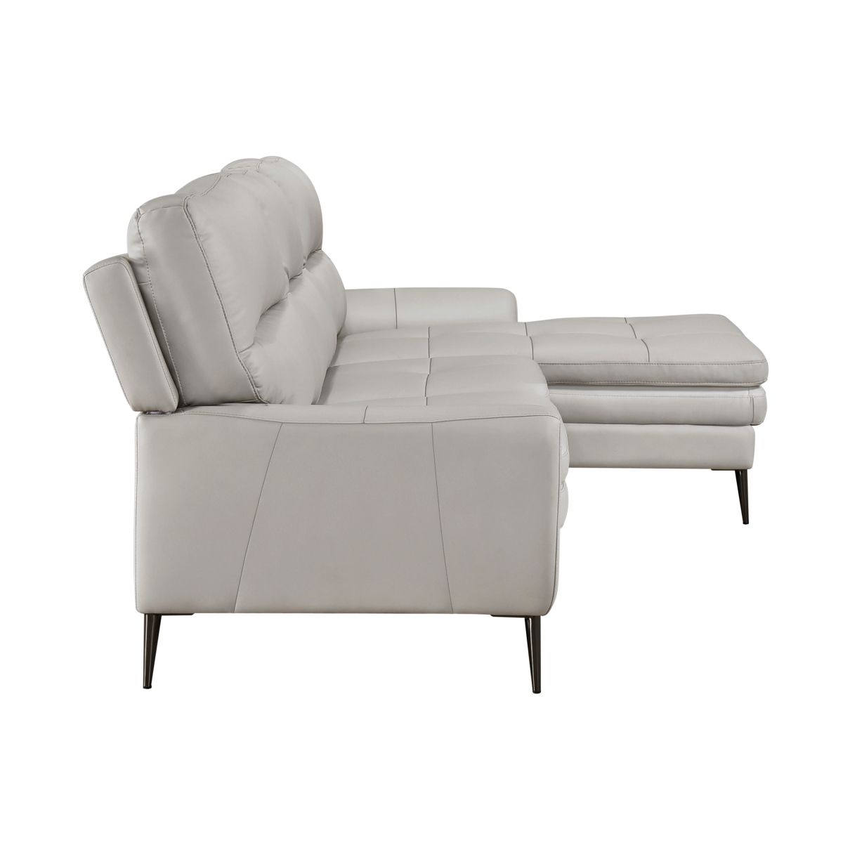 Essex - 2 Piece Sectional With Right Chaise - Gray