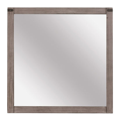 Woodrow - Mirror - Gray