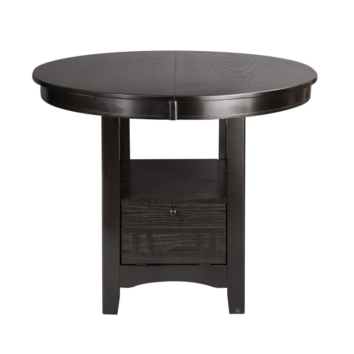 Junipero - Round / Oval Counter Height Table With Storage Base