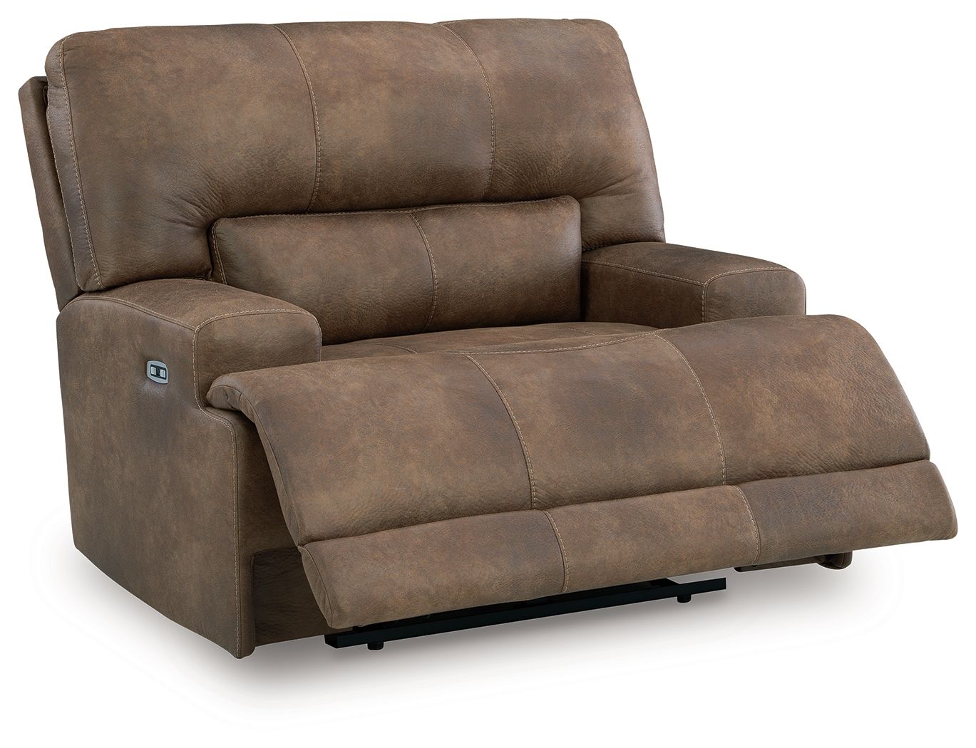 Time-Piece - Power Recliner With Adjustable Headrest - Earth