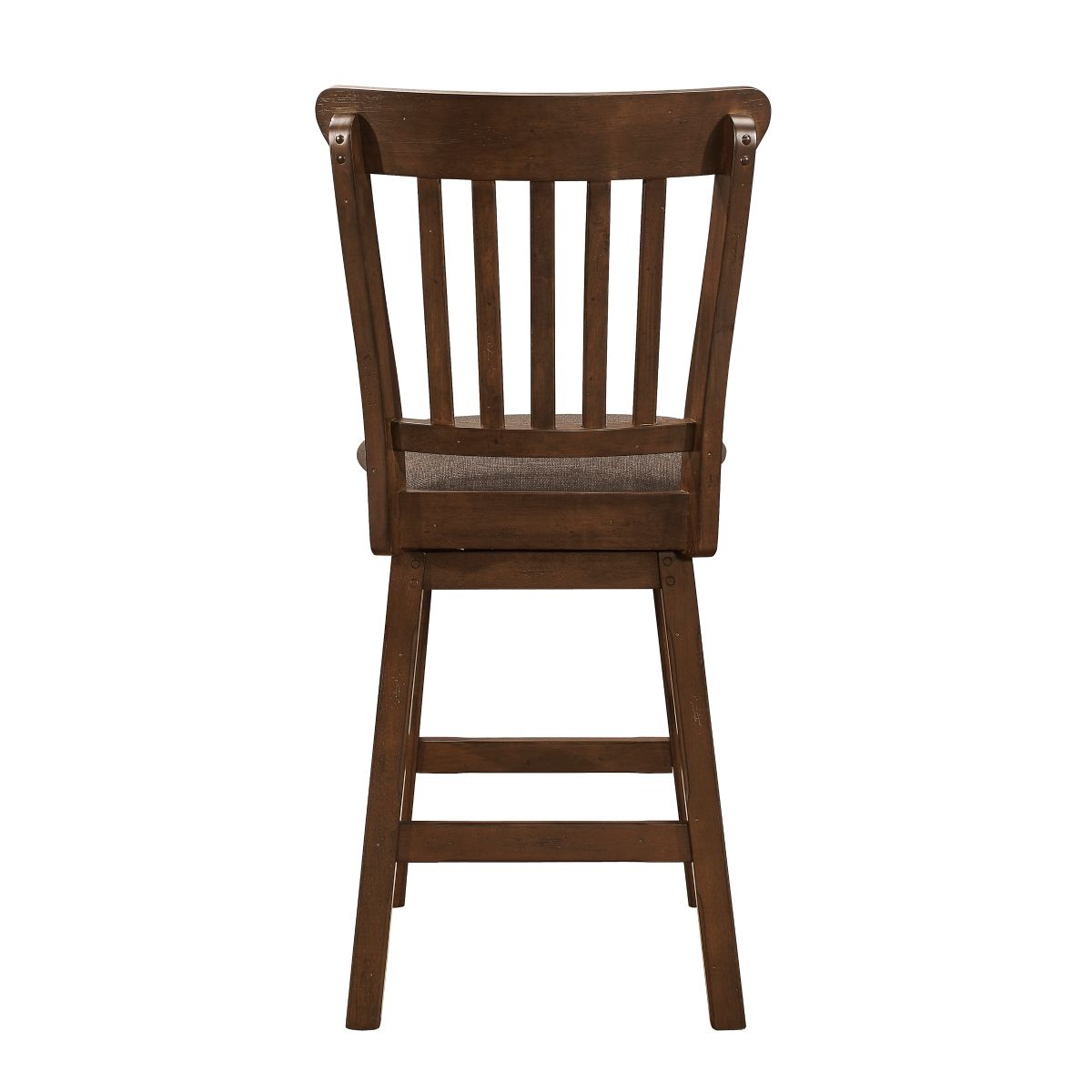 Schleiger - Swivel Counter Height Chair (Set of 2) - Brown