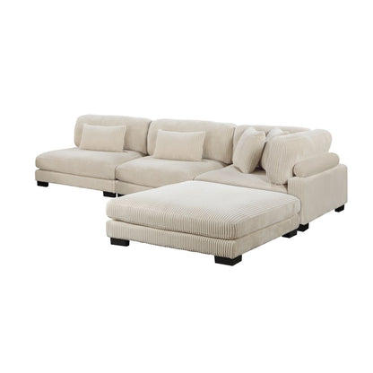 Traverse - Sectional With Ottoman
