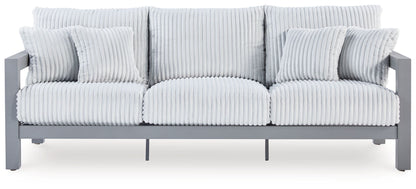Moonlight View - Sofa With Cushion - Gray