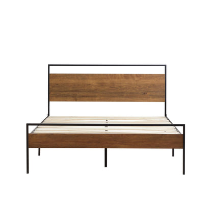 Thompson - Metal and Wood Platform Bed