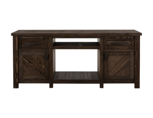 Dutton - TV Stand For Electric Fireplace - Rookwood Brown