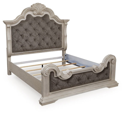 Andonhall - Upholstered Panel Bed