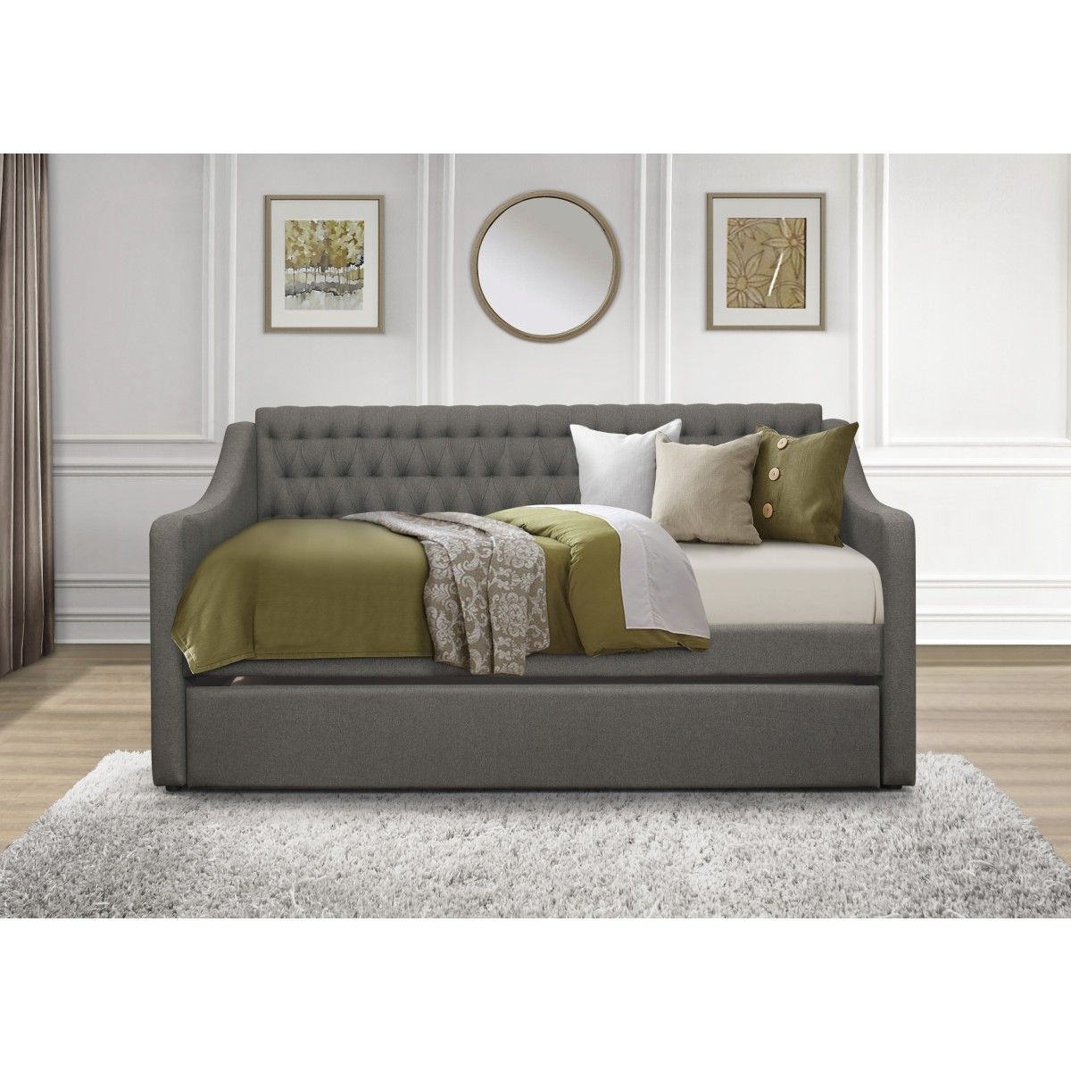 LaBelle - Daybed With Trundle - Gray