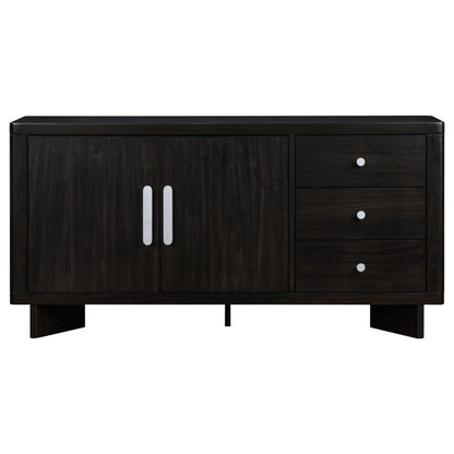 Hathaway - 3 Drawer Dining Buffet Sideboard - Acacia Brown