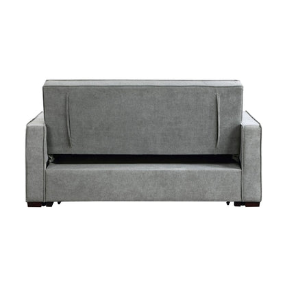 Alta - Convertible Studio Sofa With Pull-Out Bed - Gray