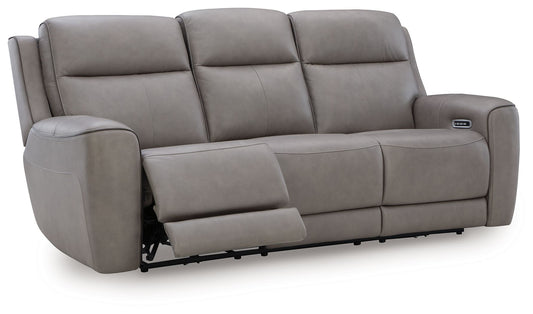 5Z-Relaxation - Power Reclining Sofa with Adj Headrest