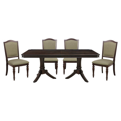 Marston - 5 Piece Dining Room Set (Table & 4 Side Chairs) - Cherry