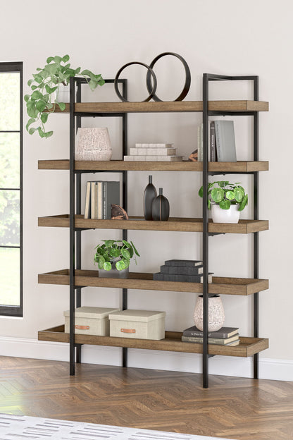 Montia - Bookcase - Light Brown