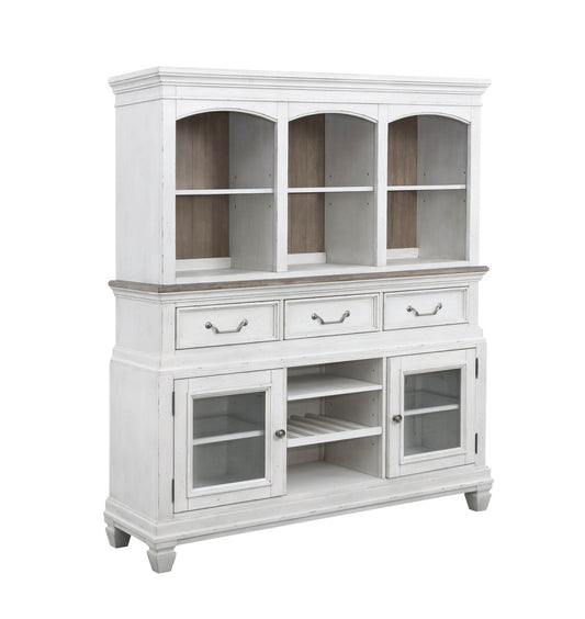 D00323 - Buffet And Hutch - White