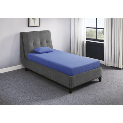 Leo - 7" Gel Infused Memory Foam Mattress And Pillow Set
