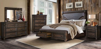 B02122 - Nightstand - Brown