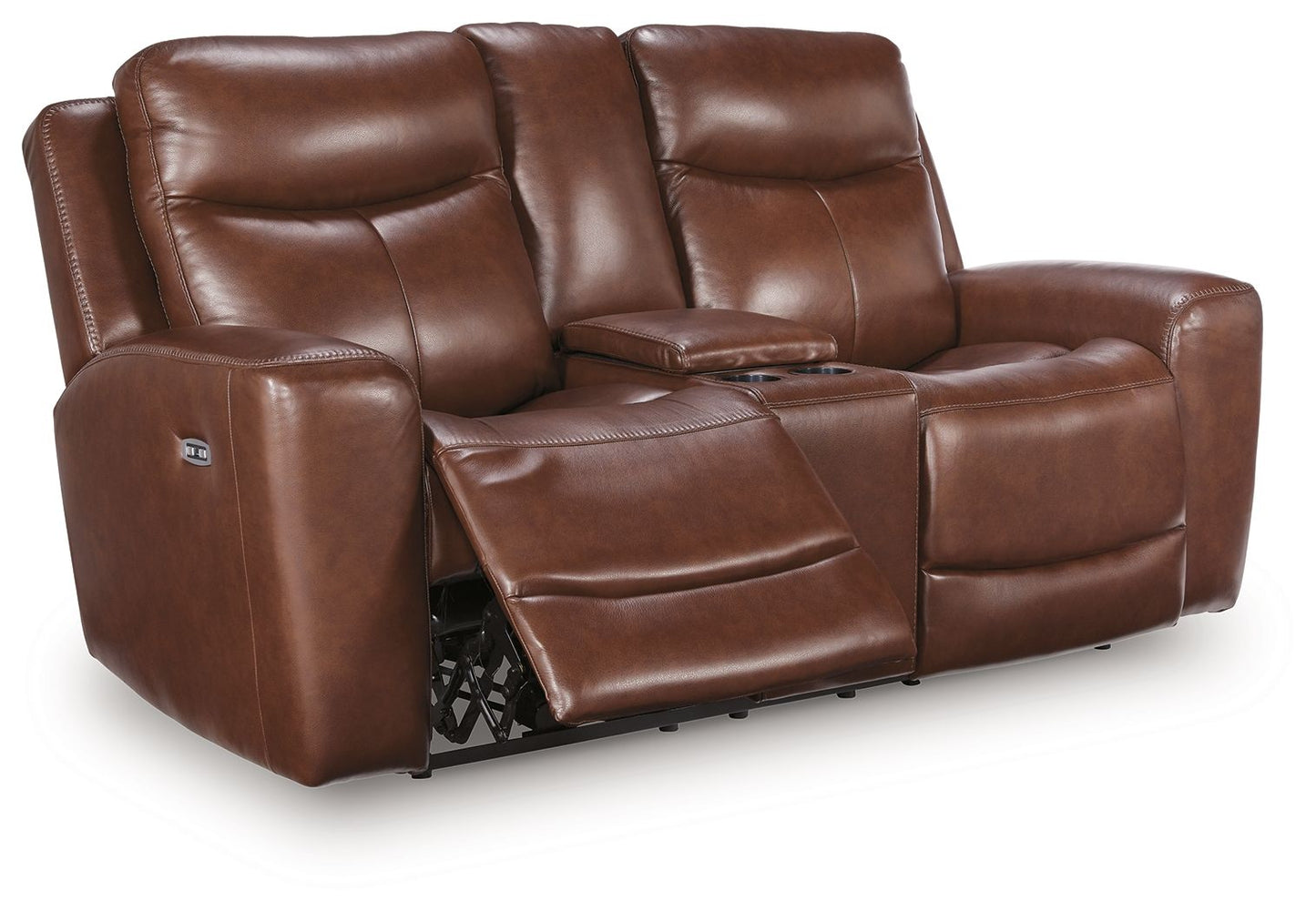 Momentum Moves - Power Reclining Loveseat With Console / Adjustable Headrest