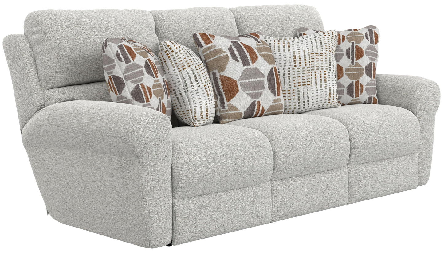 Kellen - Lay Flat Reclining Sofa - Ecru