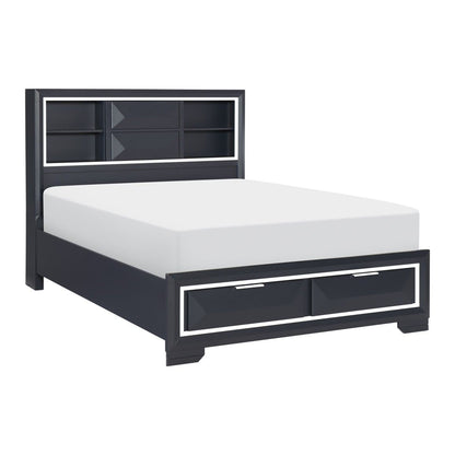 Rosemont - Platform Bed With Storage Footboard