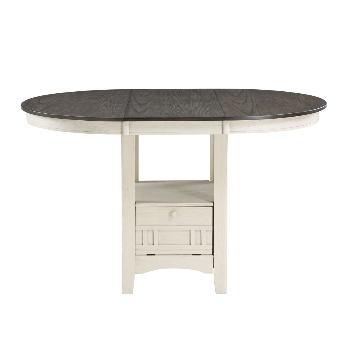 Junipero - Round / Oval Counter Height Table With Storage Base