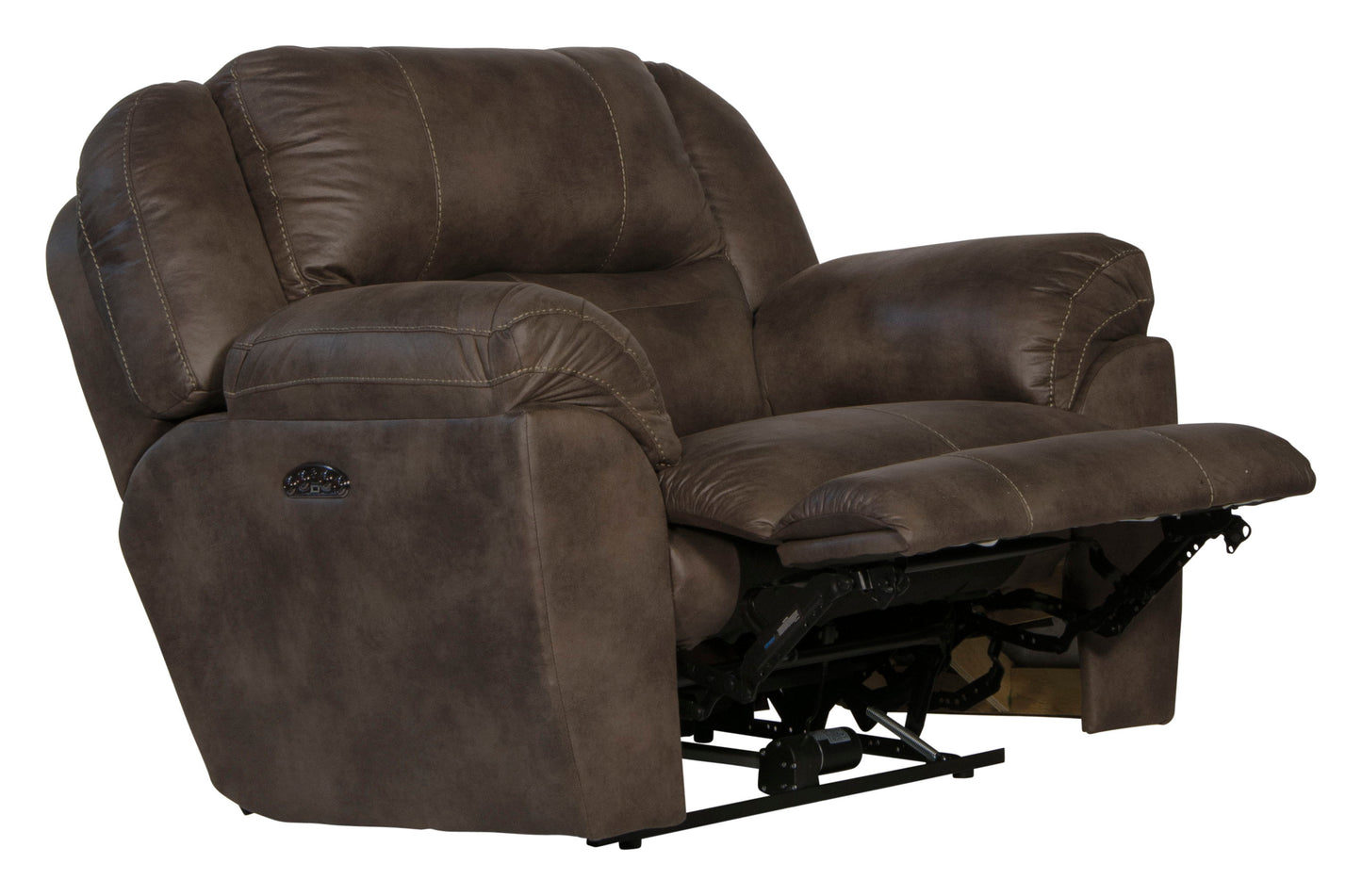 Ferrington - Power Lay Flat Recliner with Power Adjustable Headrest