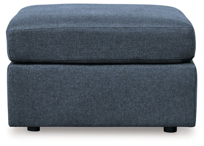 Modmax - Oversized Accent Ottoman - Fabric - Ink