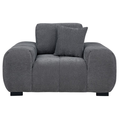 Octavia - Upholstered Track Arm Accent Chair