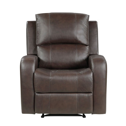 Austin - Reclining Chair - Dark Brown
