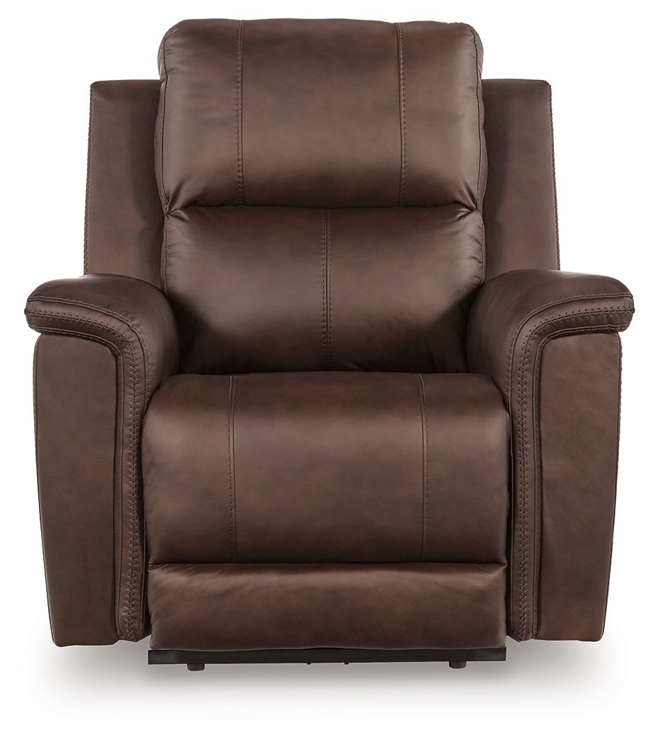 Beryton - Power Recliner With Adjustable Headrest