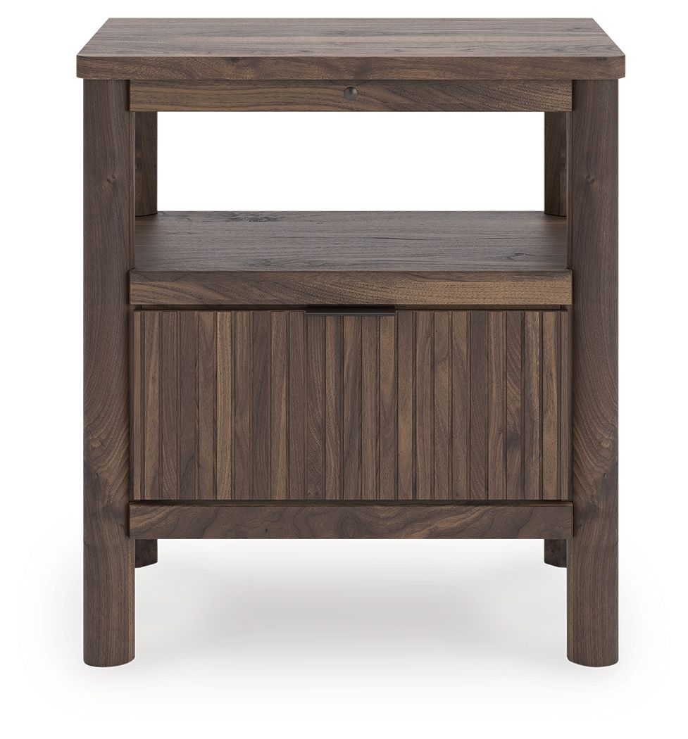 Cadmori - One Drawer Night Stand - Brown