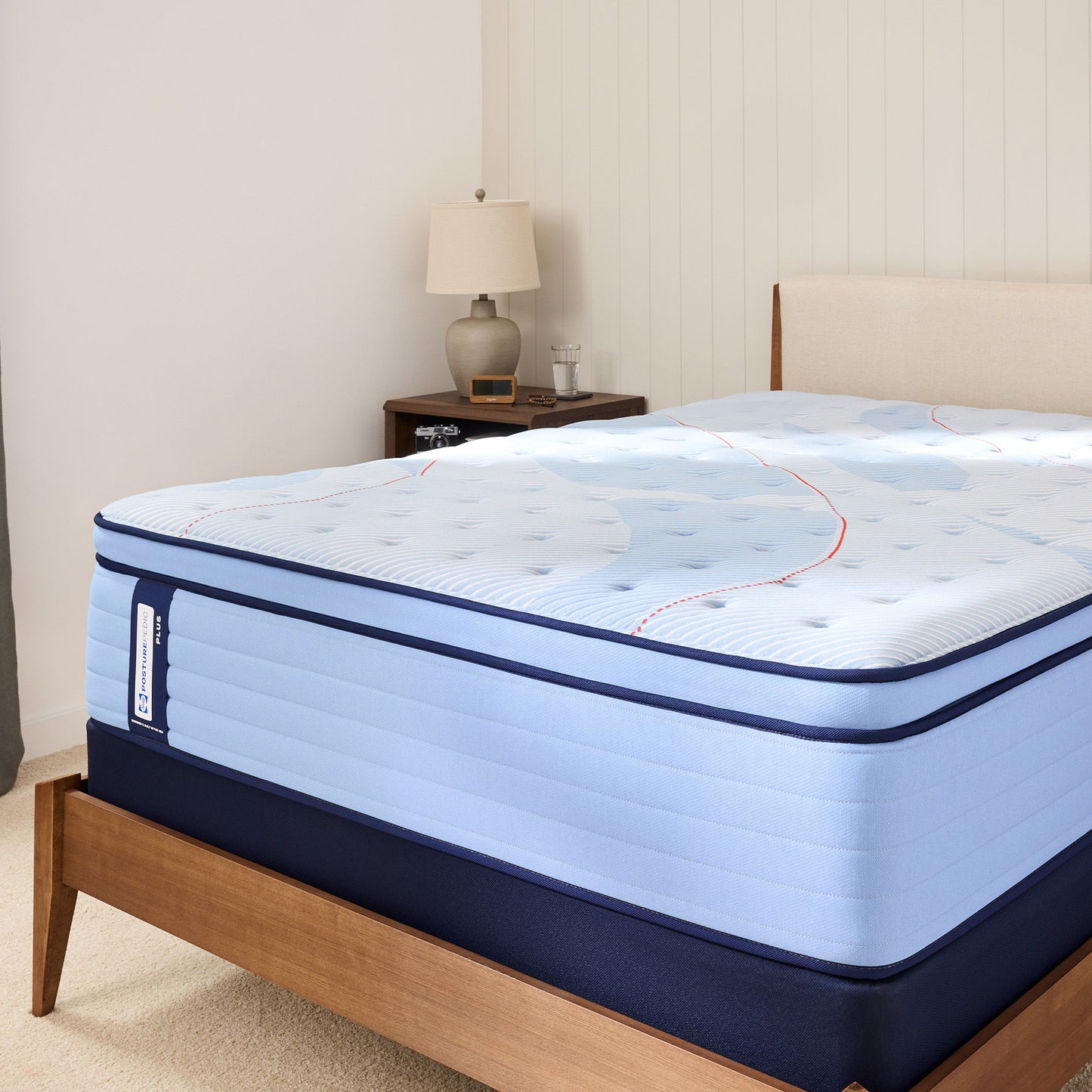 Posturepedic Plus - Plainfield Euro Pillow Top Medium