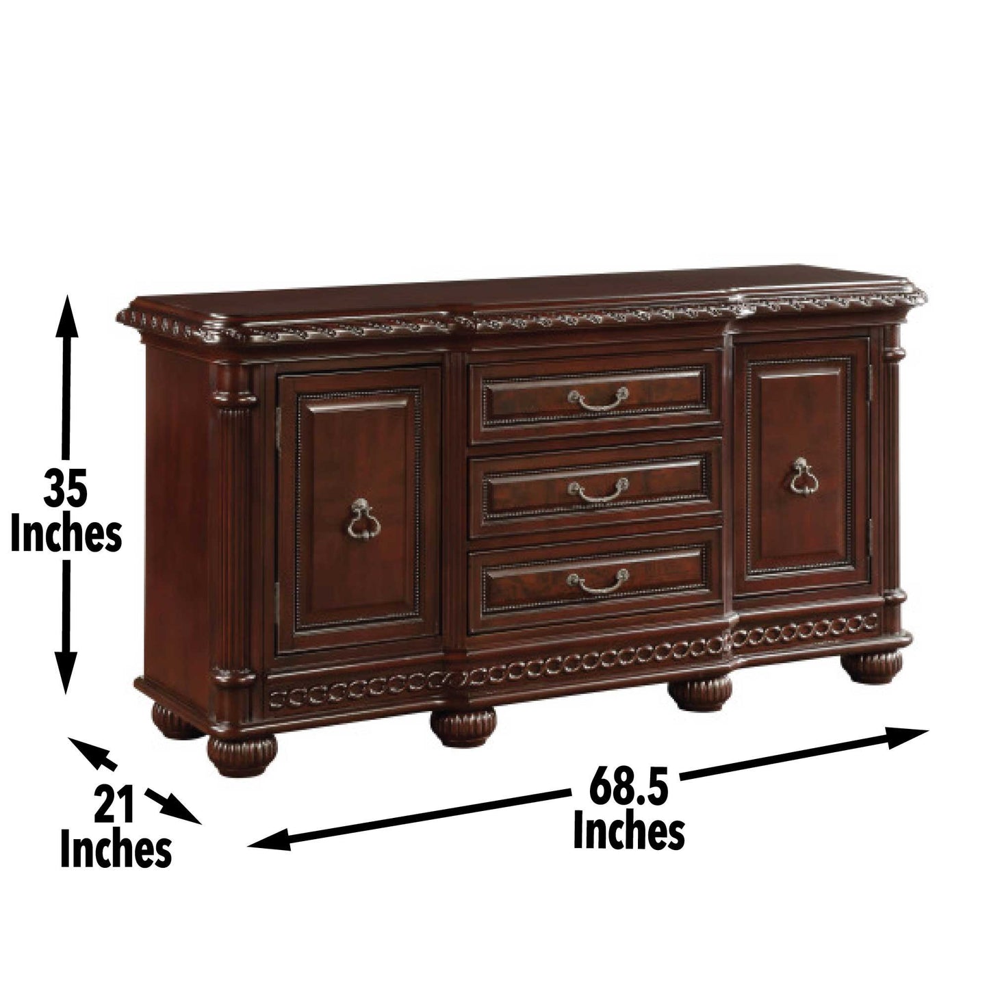 Antoinette - Buffet - Dark Brown