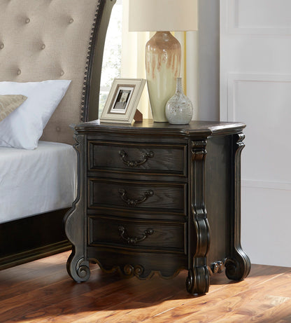 Rhapsody - 5 Piece King Bedroom Set - Dark Brown